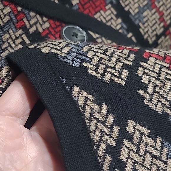 Pendleton 100% Merino Wool Long Cardigan Sweater Size Medium - Picture 5 of 6